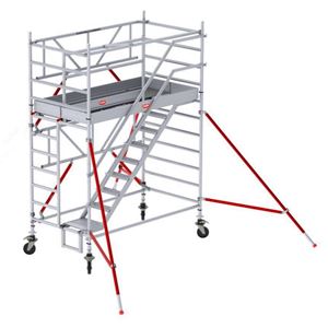 Altrex RS53 rolsteiger met trap 4 meter